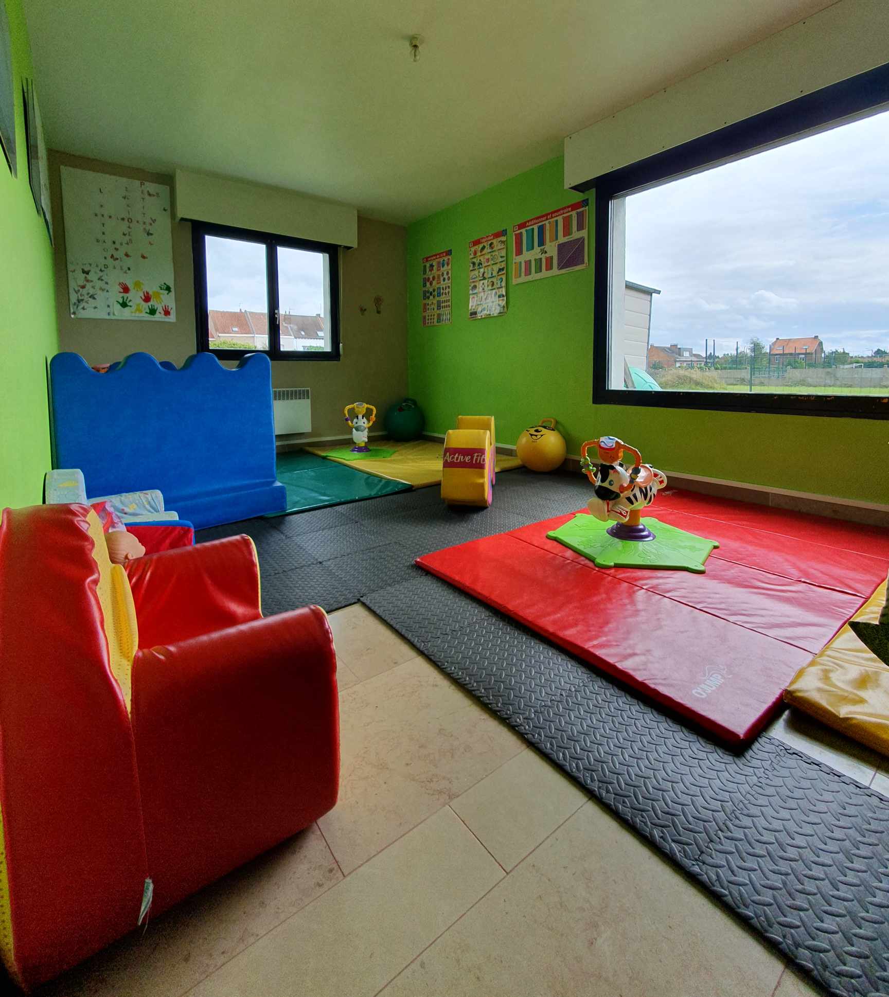 Salle de jeux vision globale